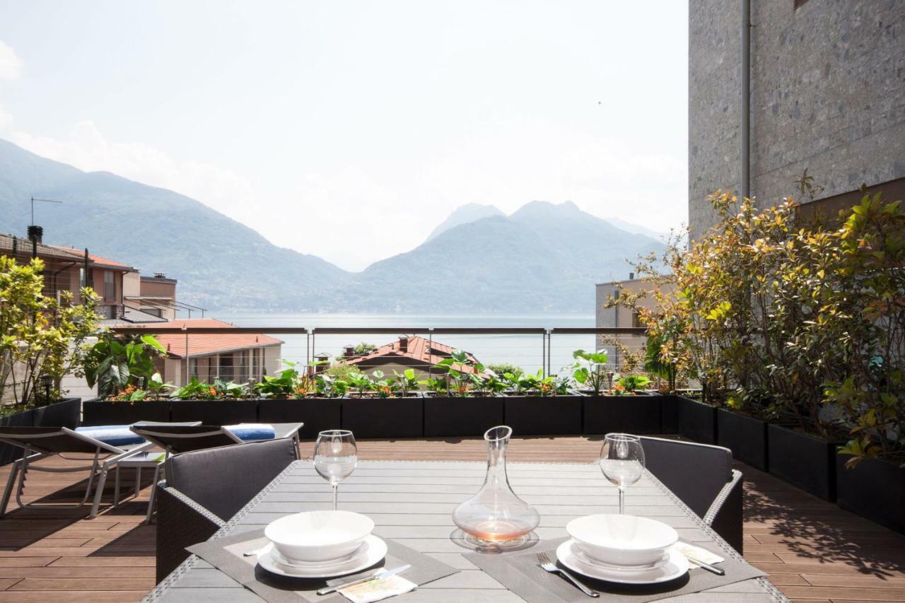 Terrazza Sul Lago - Acquaseria, San Siro By Lovecomo Eksteriør billede